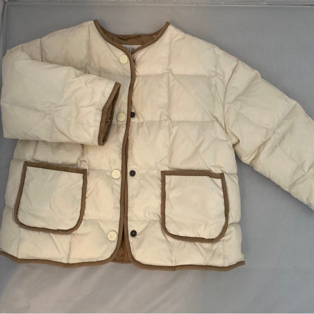 Gently Used Zara Lightweight Puffer Jacket Coat Sz 2-3T